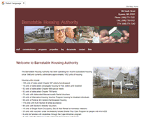 Tablet Screenshot of barnstablehousing.org